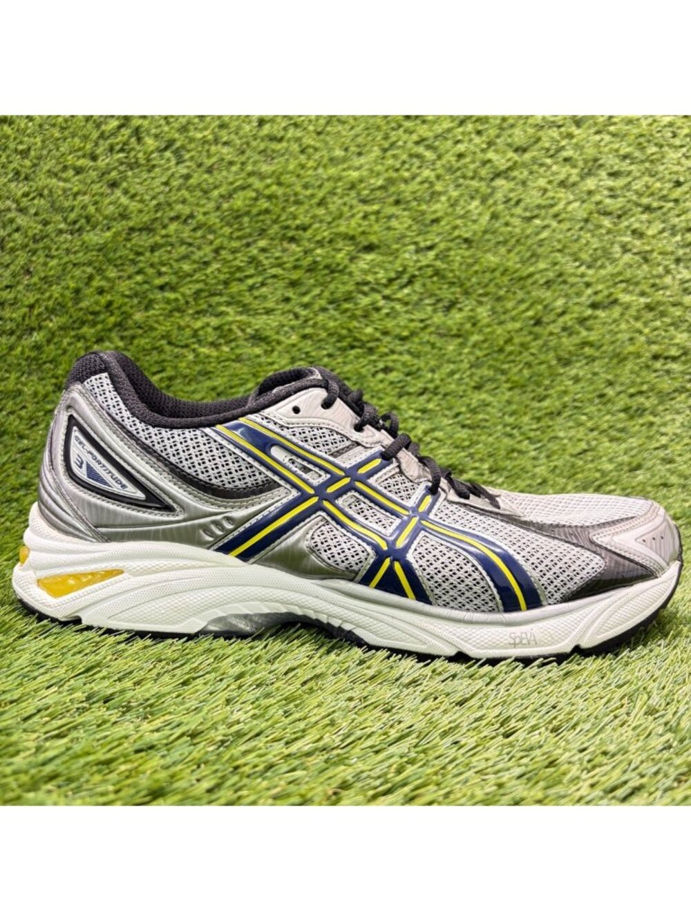 Asics Gel-fortitude 3 Mens Size 13 4E Gray Silver Running Walking Shoes Sneakers